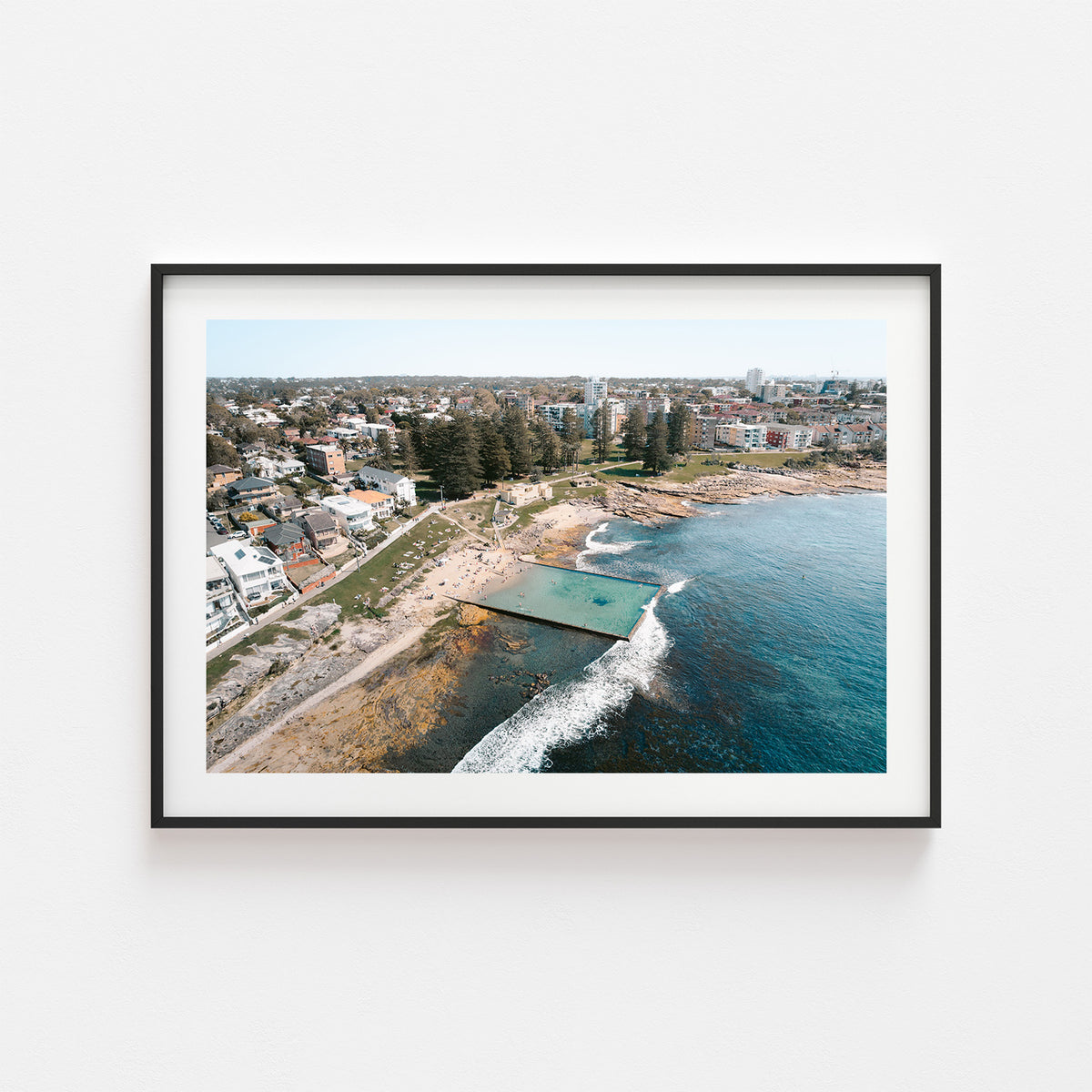 Shelly Beach Ocean Pool Art Print