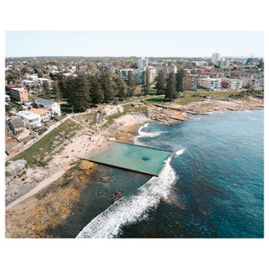 Shelly Beach Ocean Pool Art Print
