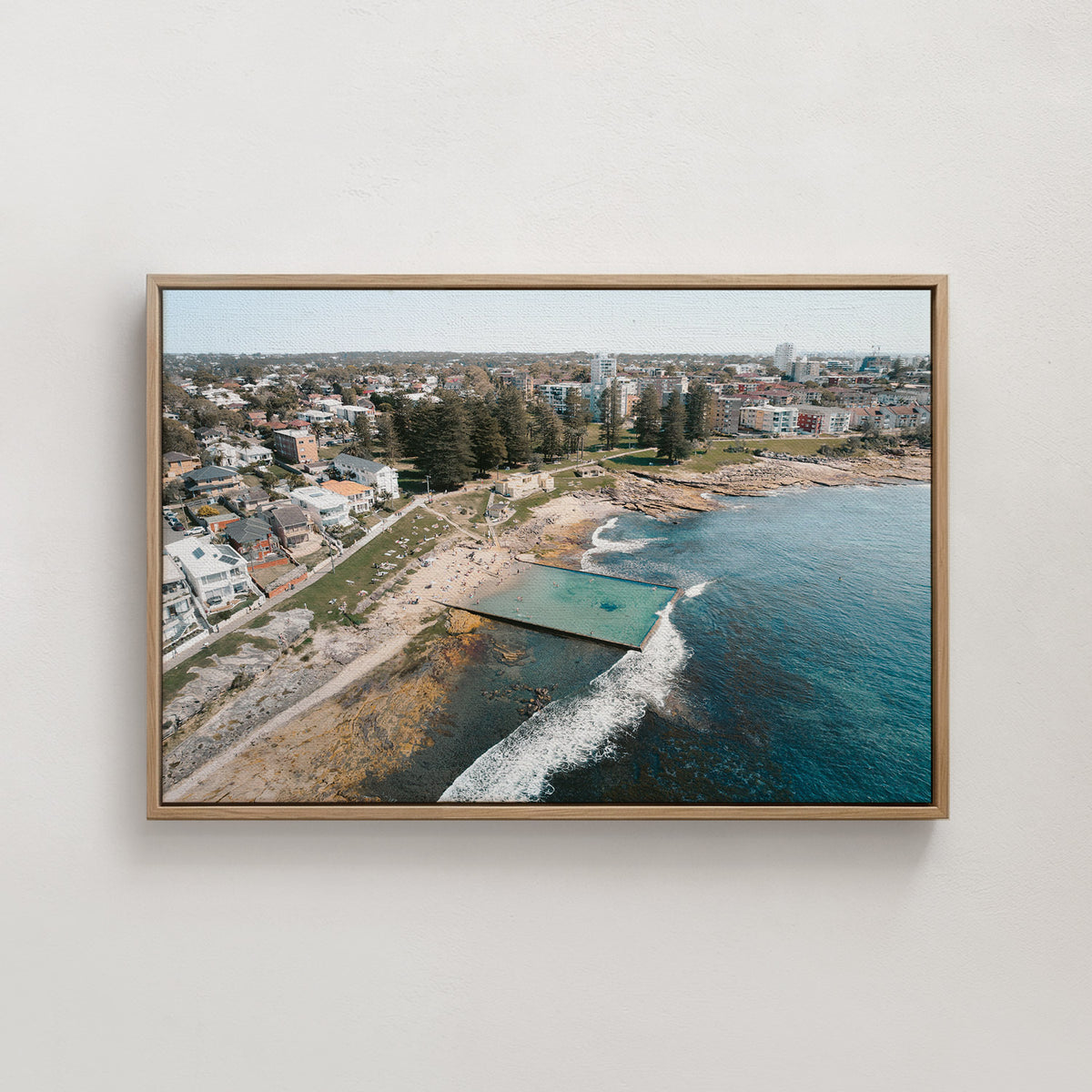 Shelly Beach Ocean Pool Art Print