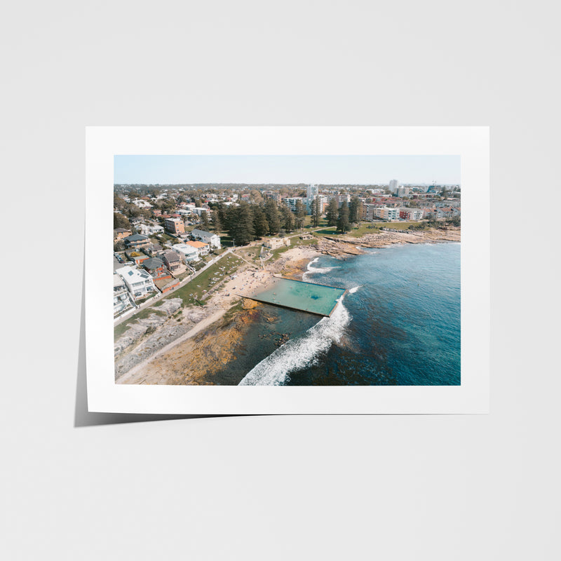 Shelly Beach Ocean Pool Art Print
