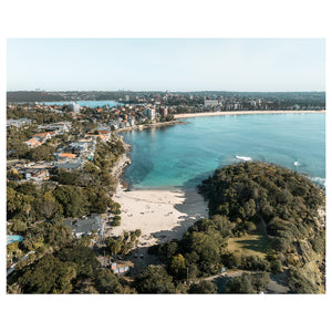 Shelly to Manly coastal seascape - unframed beach photography wall art