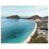 Shoal Bay aerial seascape at Port Stephens - coastal photography wall art