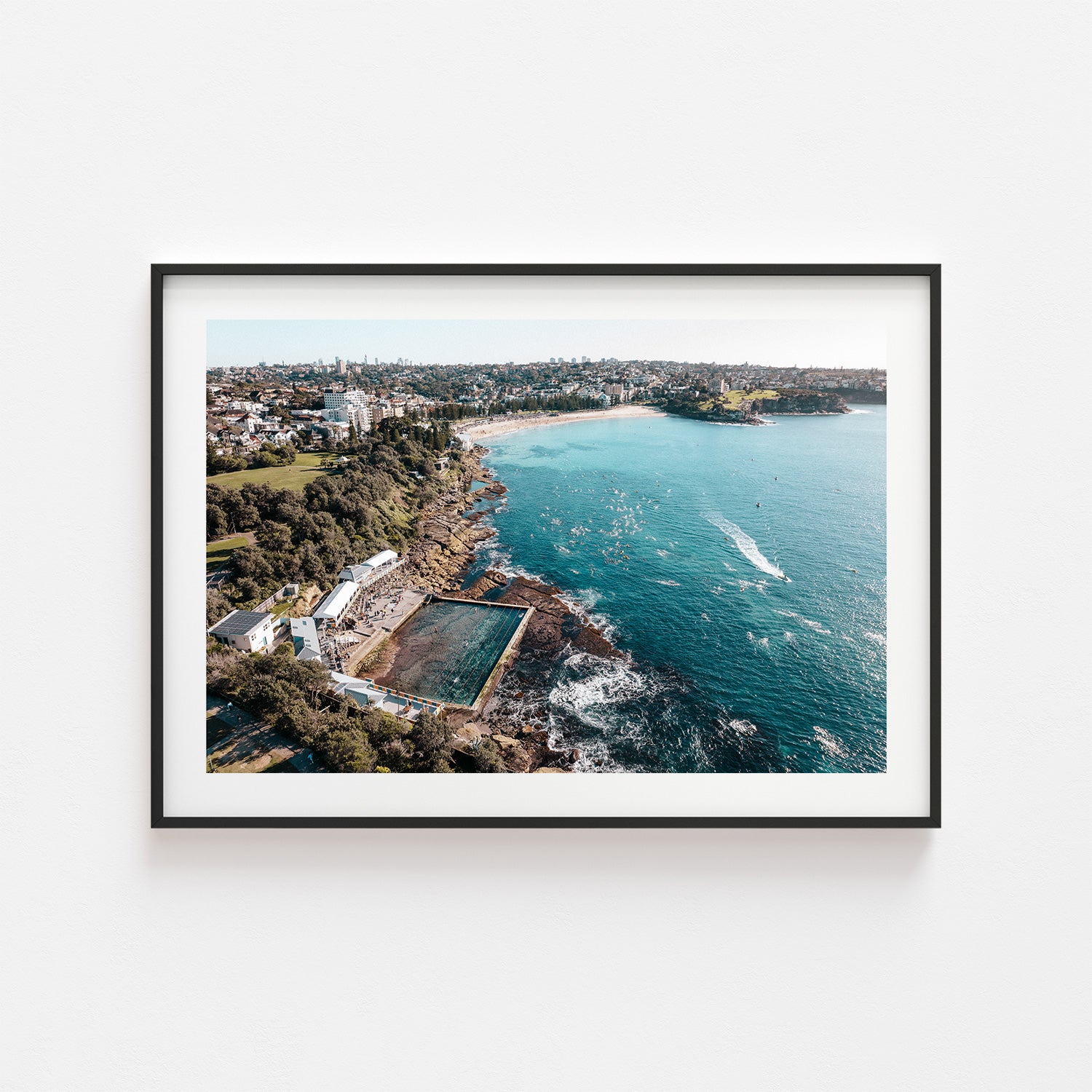 Shorelines of Coogee Art Print