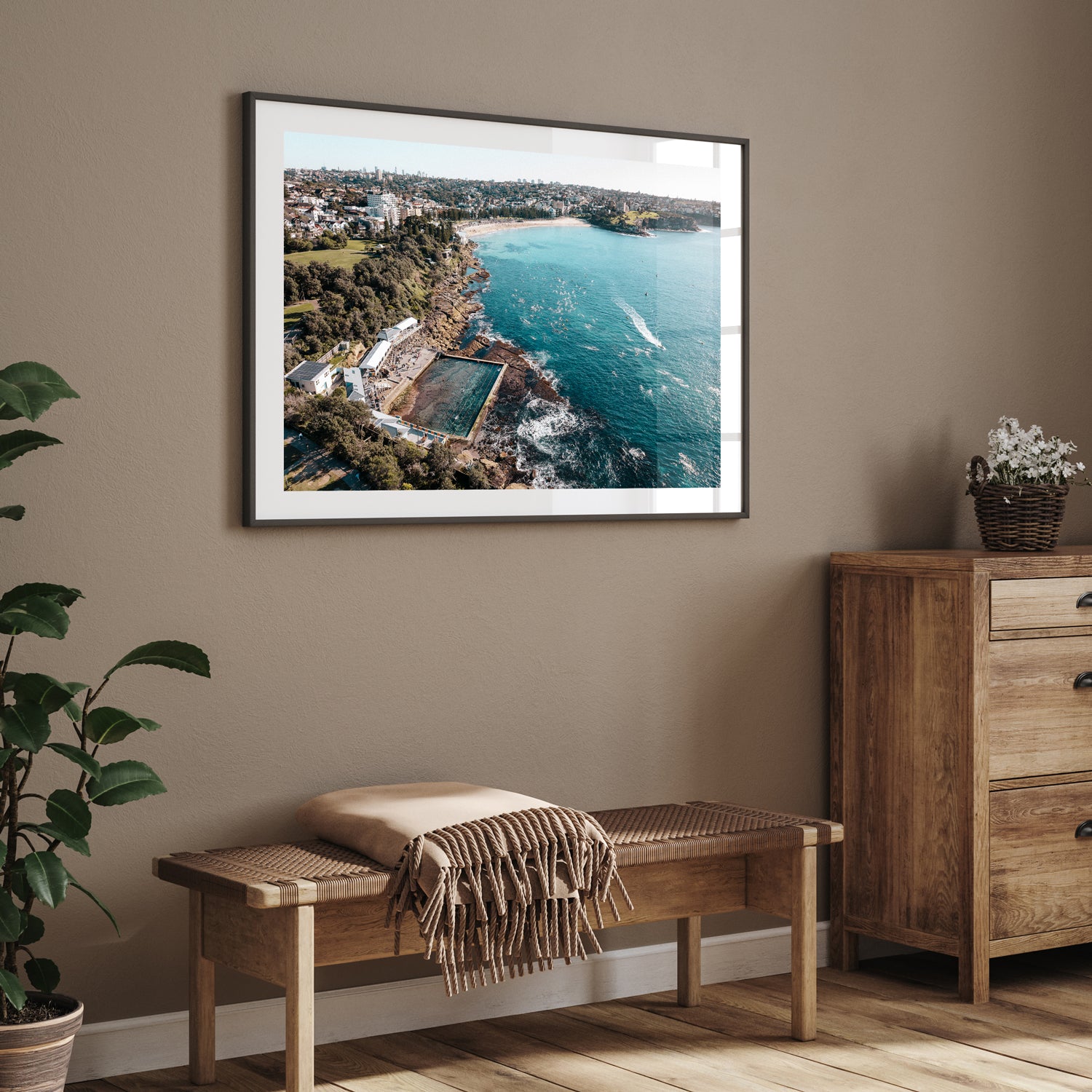 Shorelines of Coogee Art Print