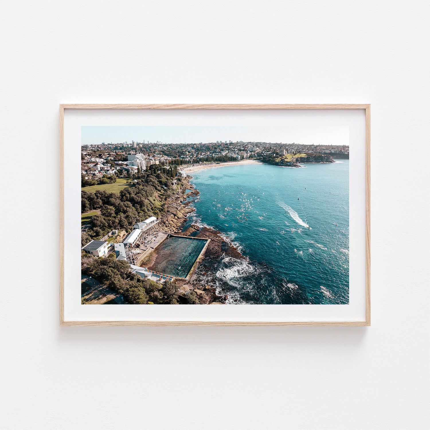 Shorelines of Coogee Art Print