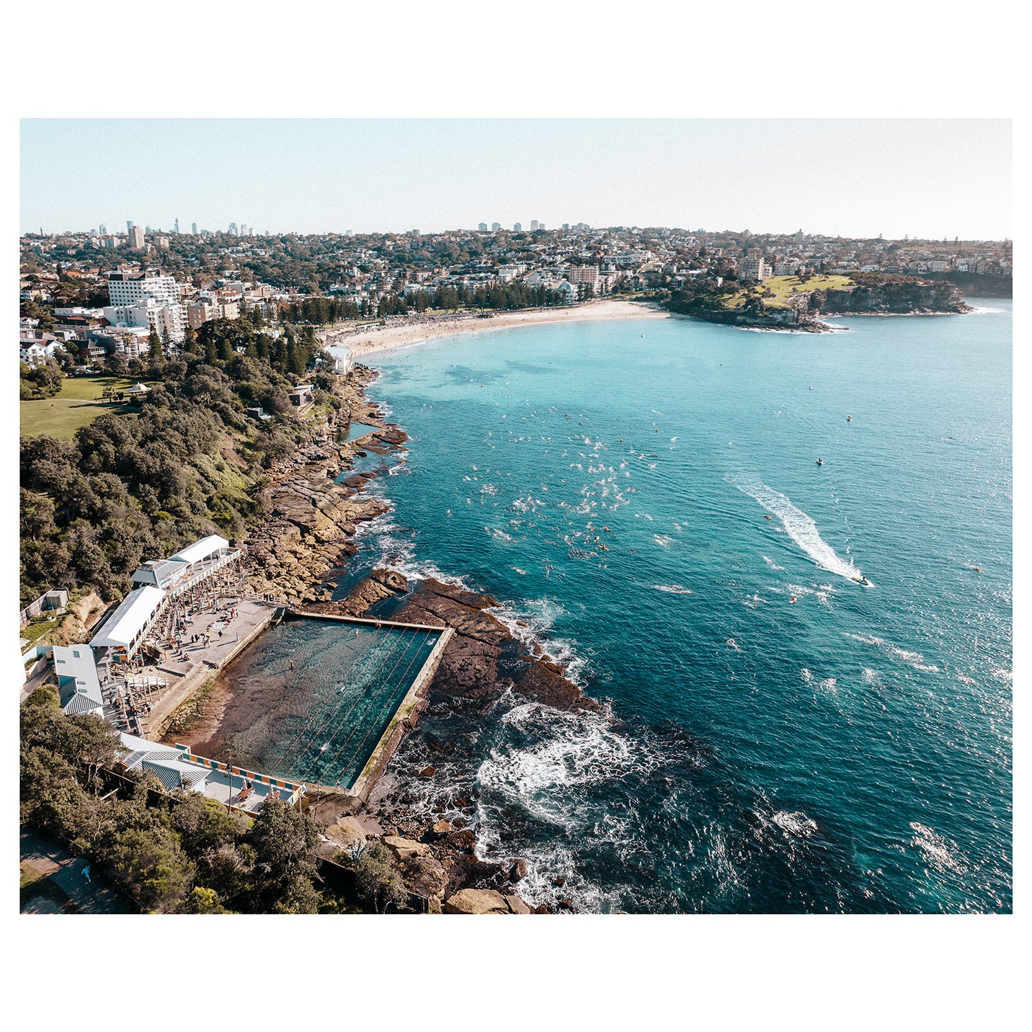 Shorelines of Coogee Art Print