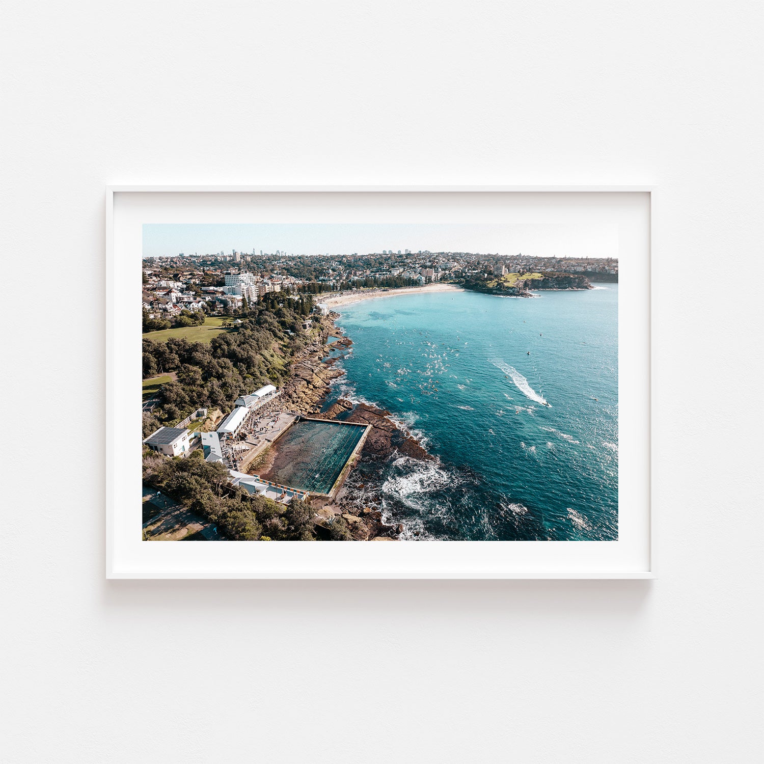 Shorelines of Coogee Art Print