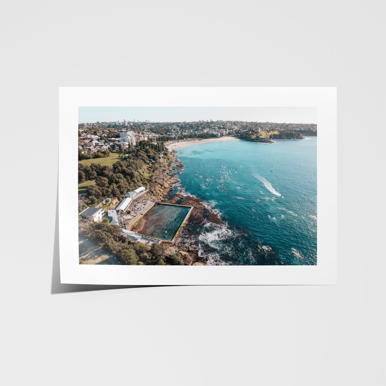 Shorelines of Coogee Art Print