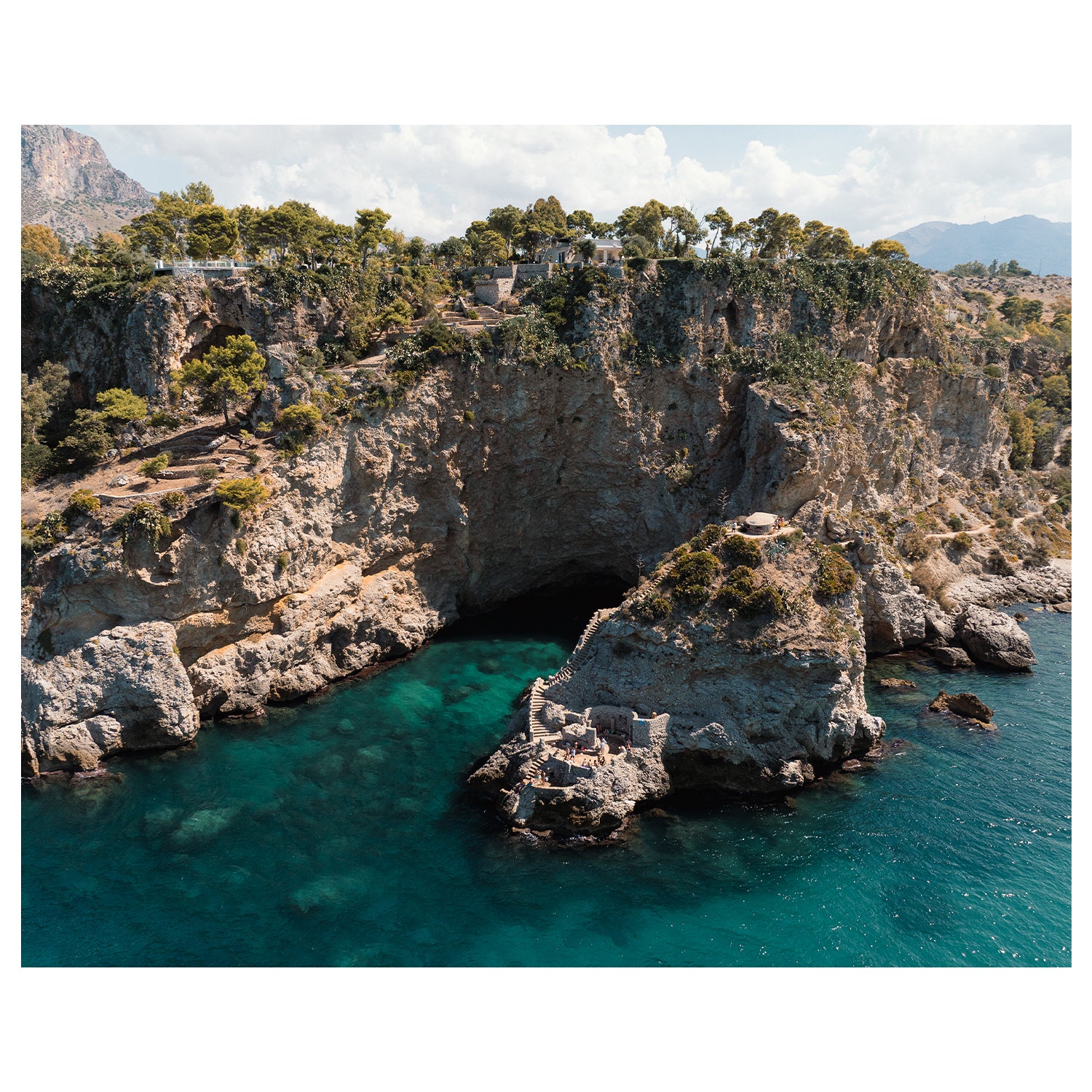 Sicilian Grotta Art Print - Through Our Lens