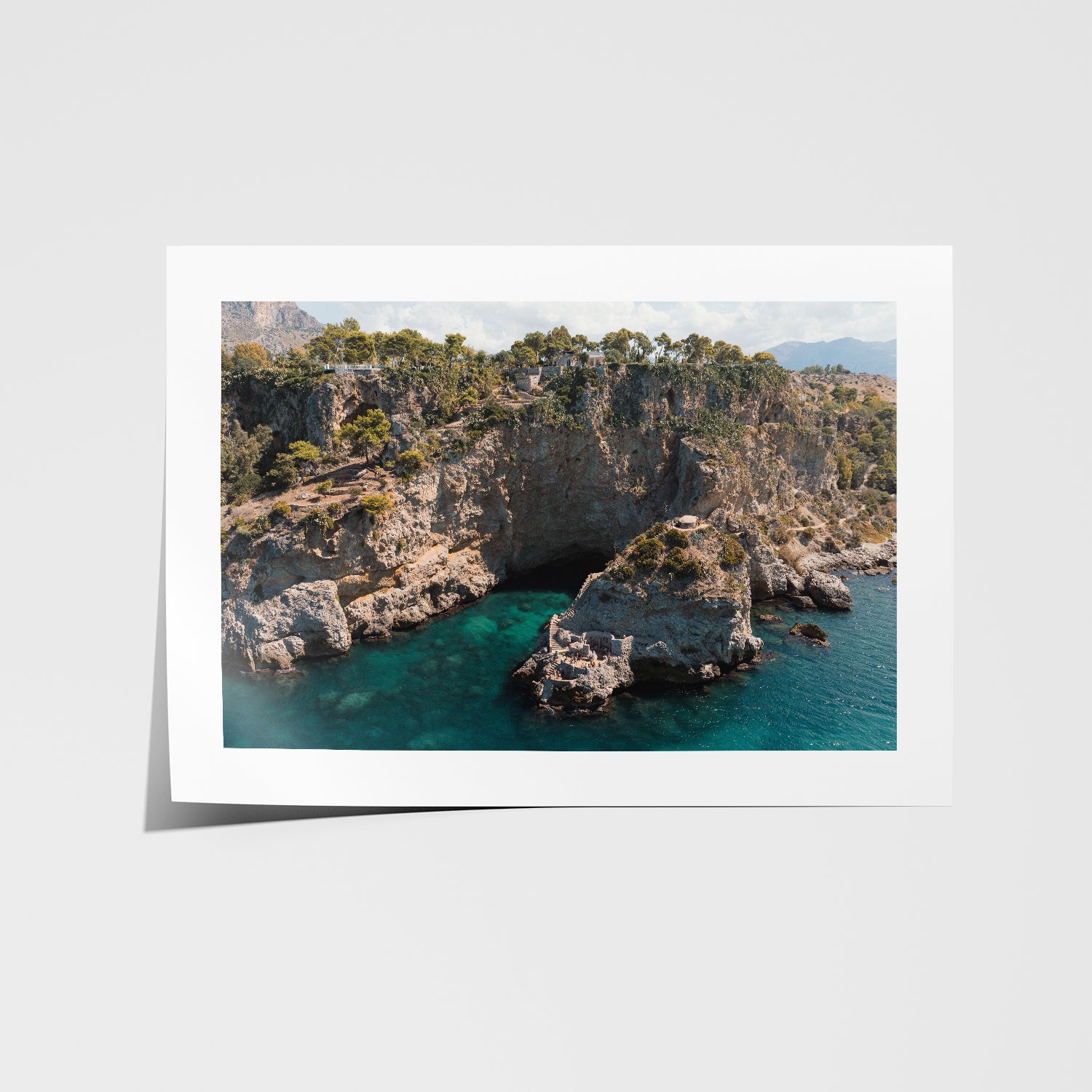Sicilian Grotta Art Print - Through Our Lens