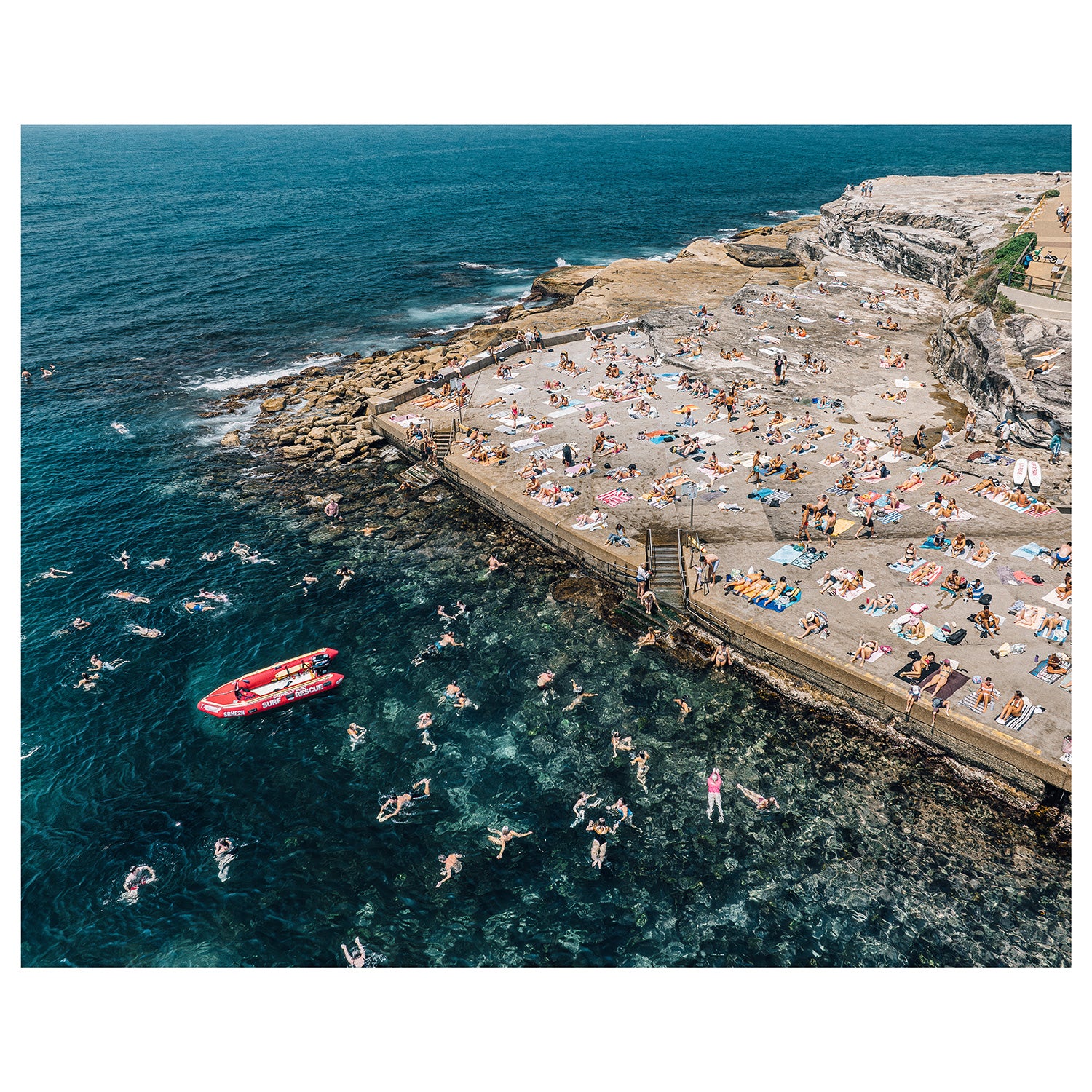 Steamy Cloey Art Print