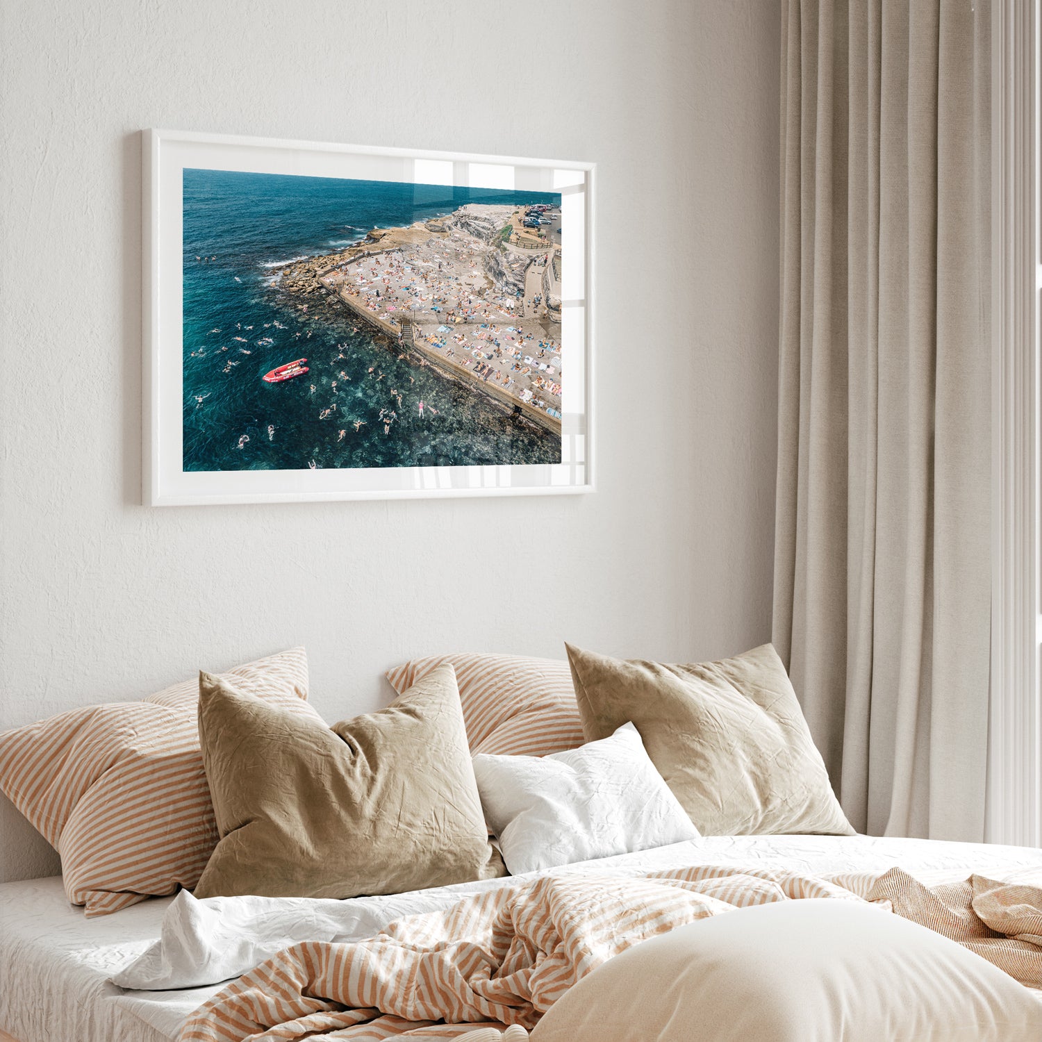 Steamy Cloey Art Print