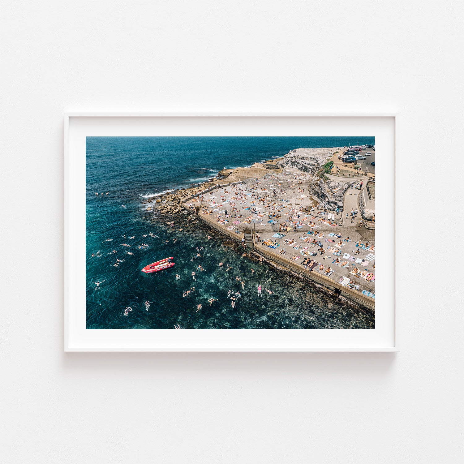 Steamy Cloey Art Print