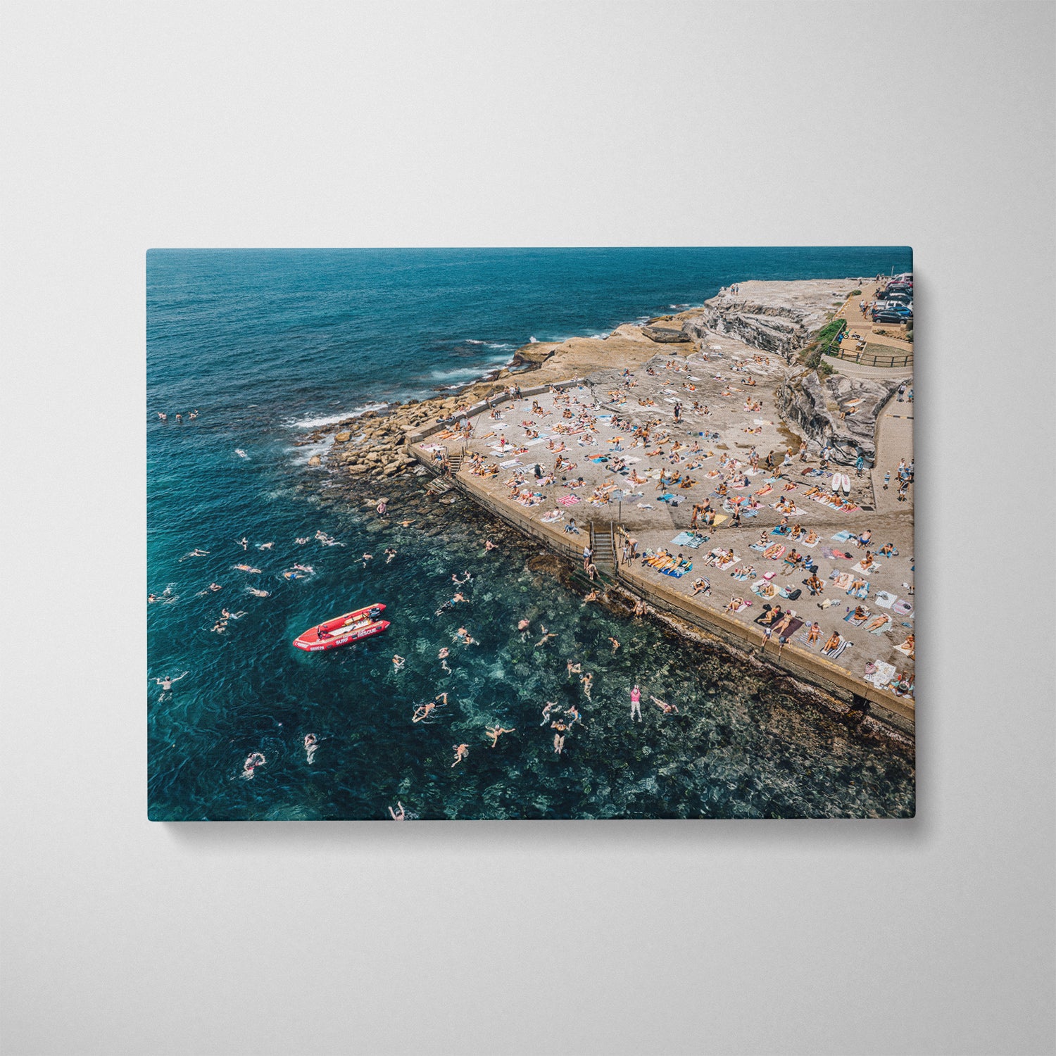 Steamy Cloey Art Print