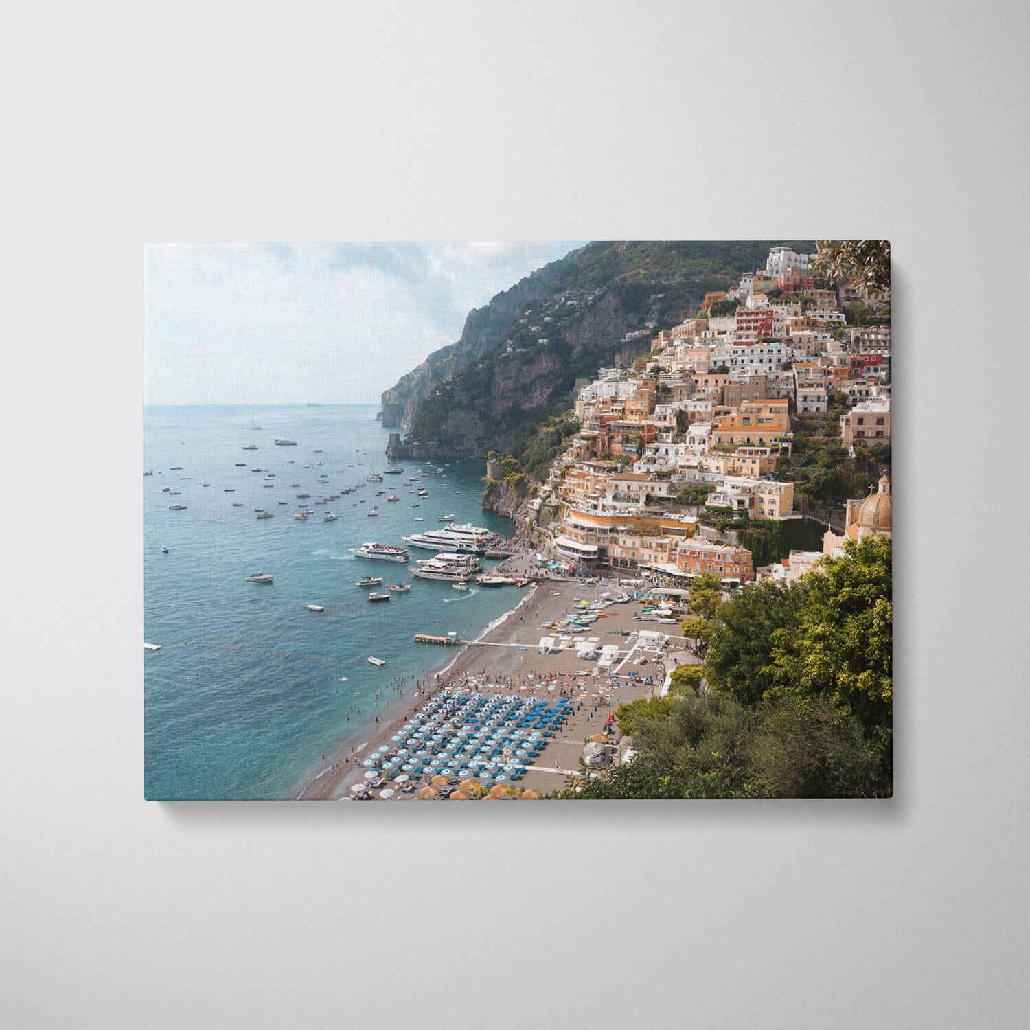 Summer in Positano Art Print