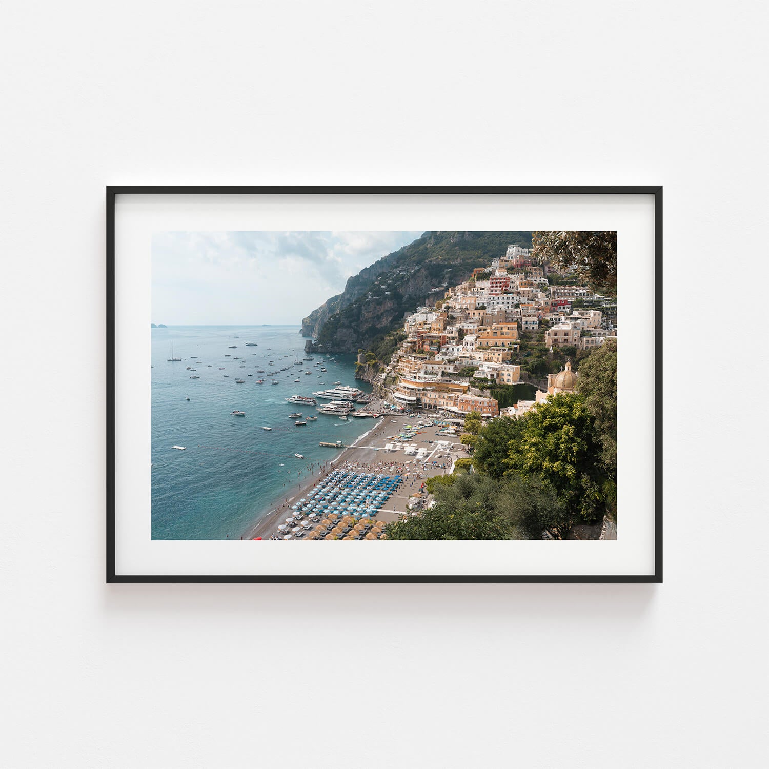 Summer in Positano Art Print