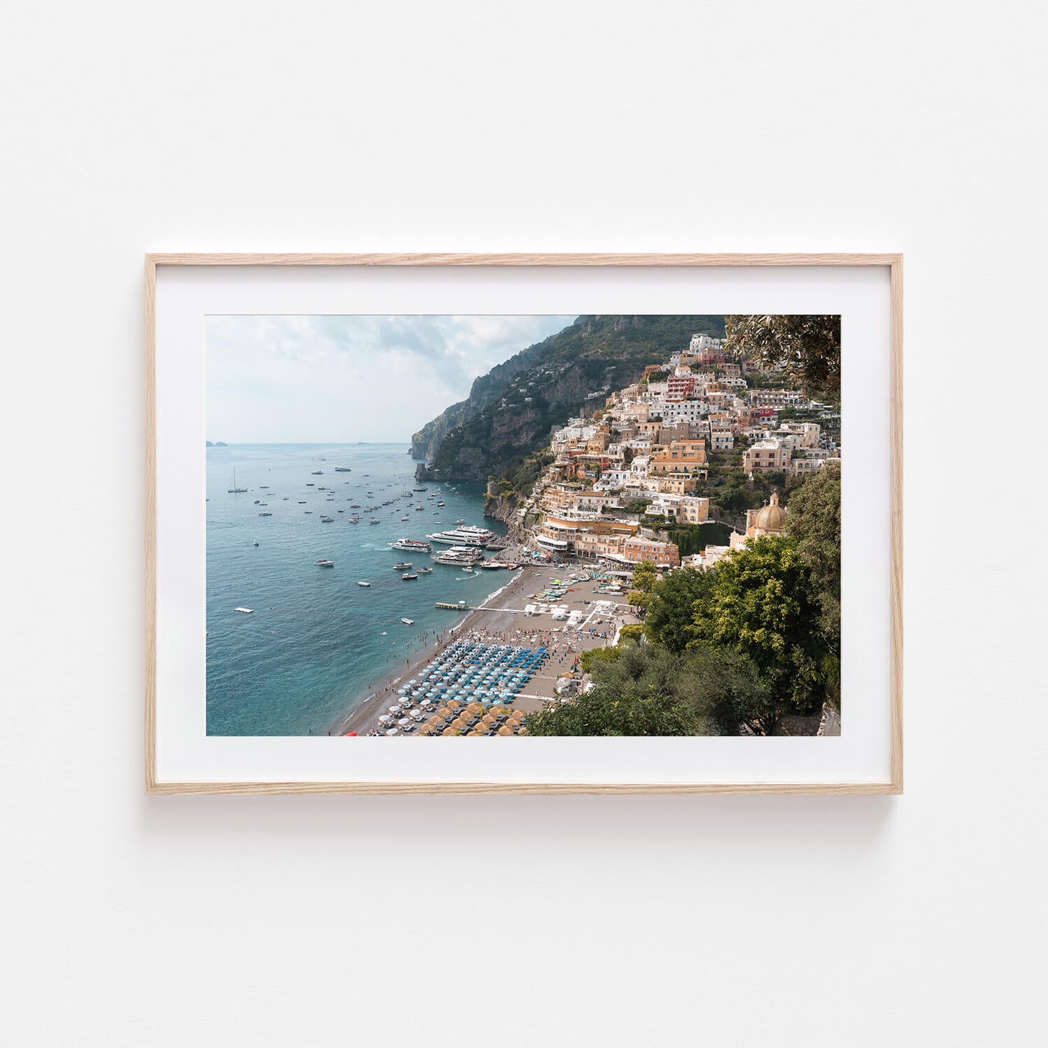Summer in Positano Art Print