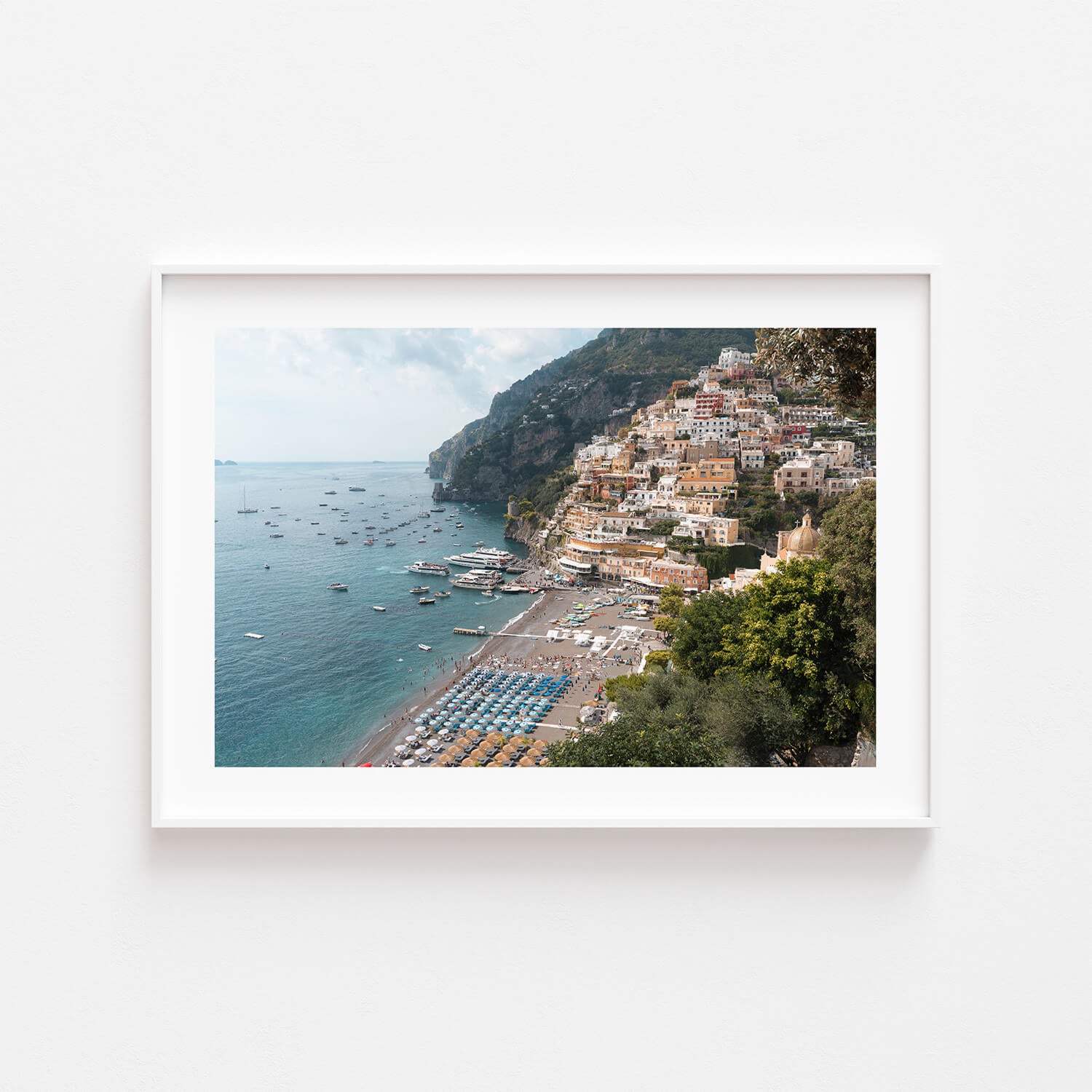 Summer in Positano Art Print