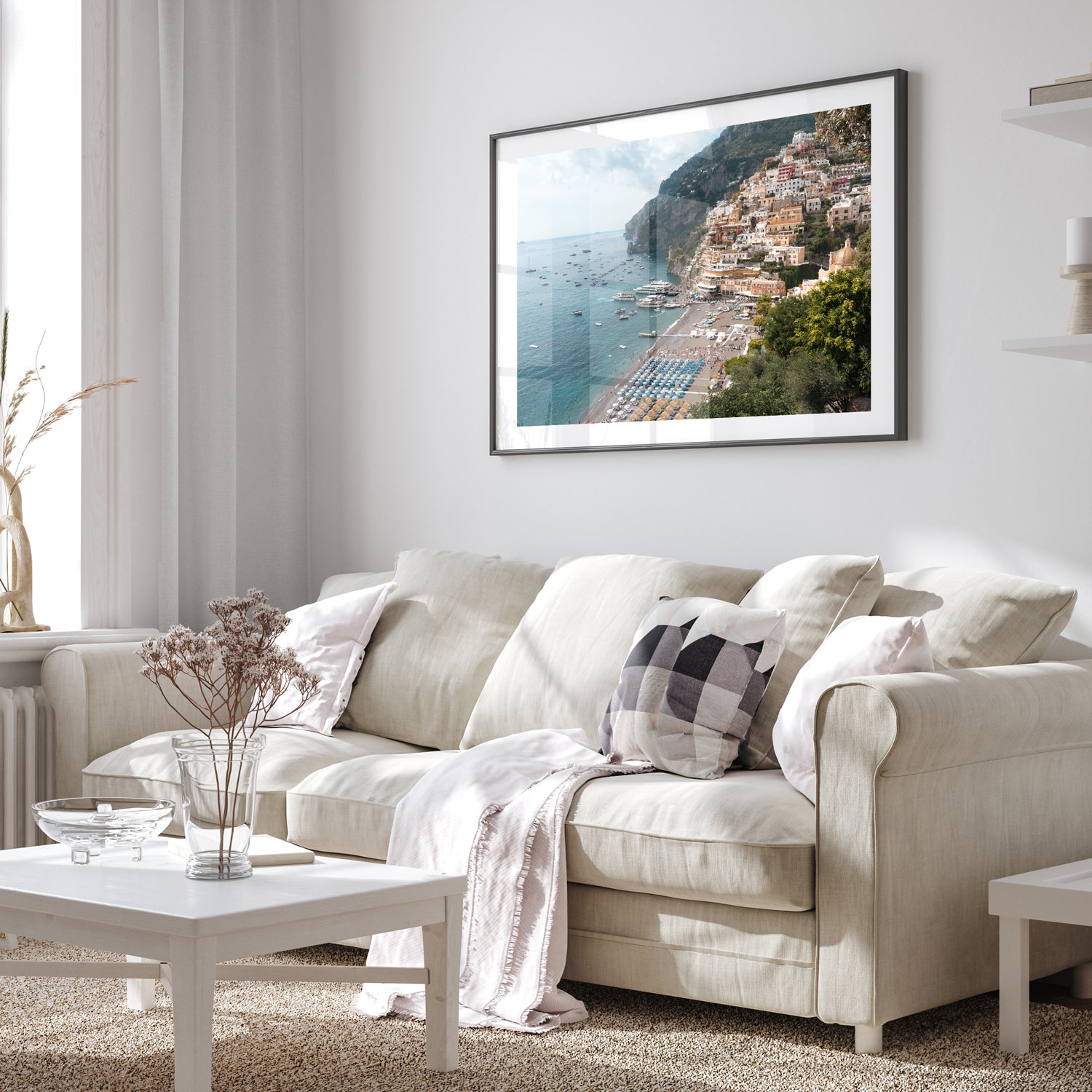 Summer in Positano Art Print