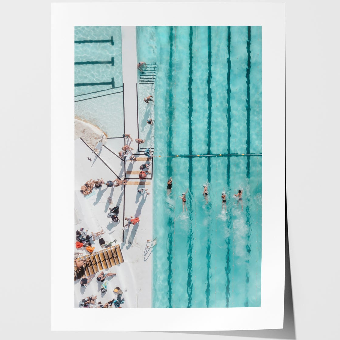 Sundays at Icebergs A2 Print