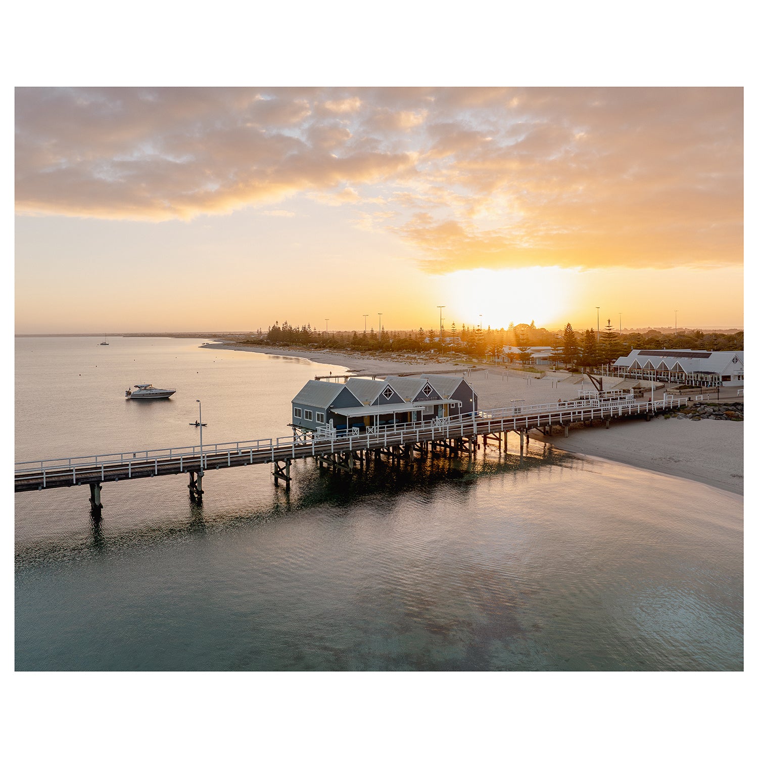 Sunrise at Busso Art Print