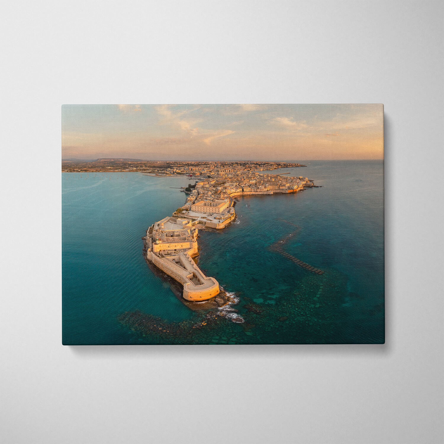 Sunrise in Syracuse Art Print