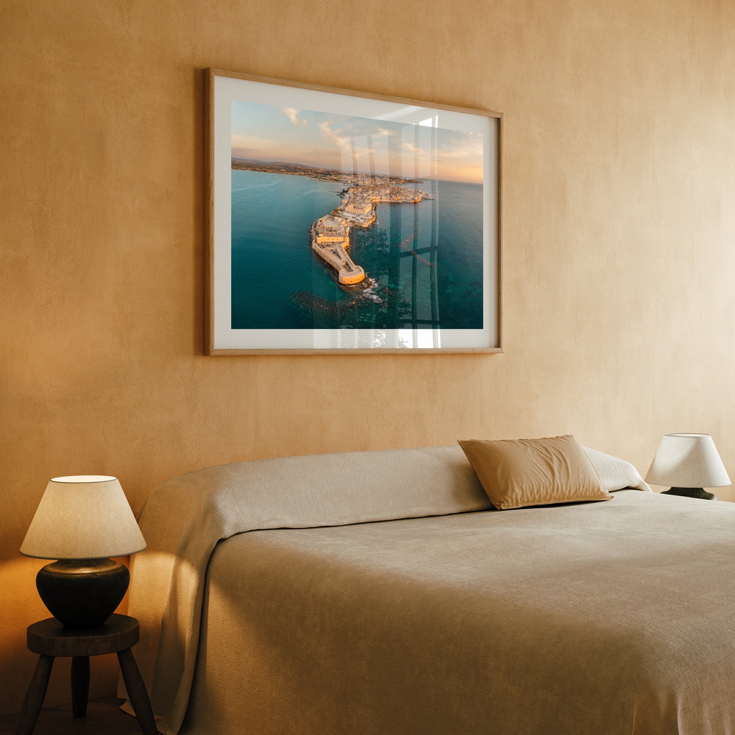 Sunrise in Syracuse Art Print