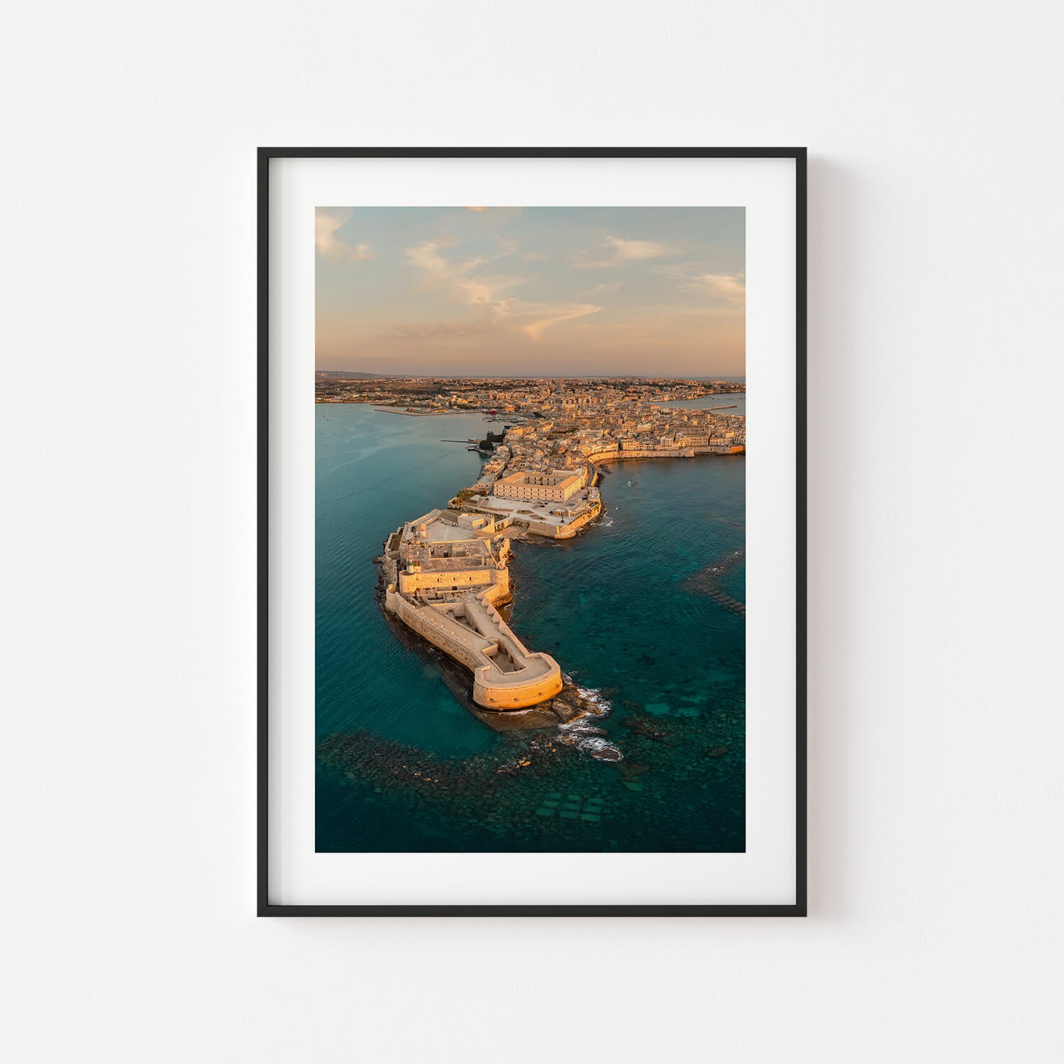 Sunrise in Syracuse Art Print