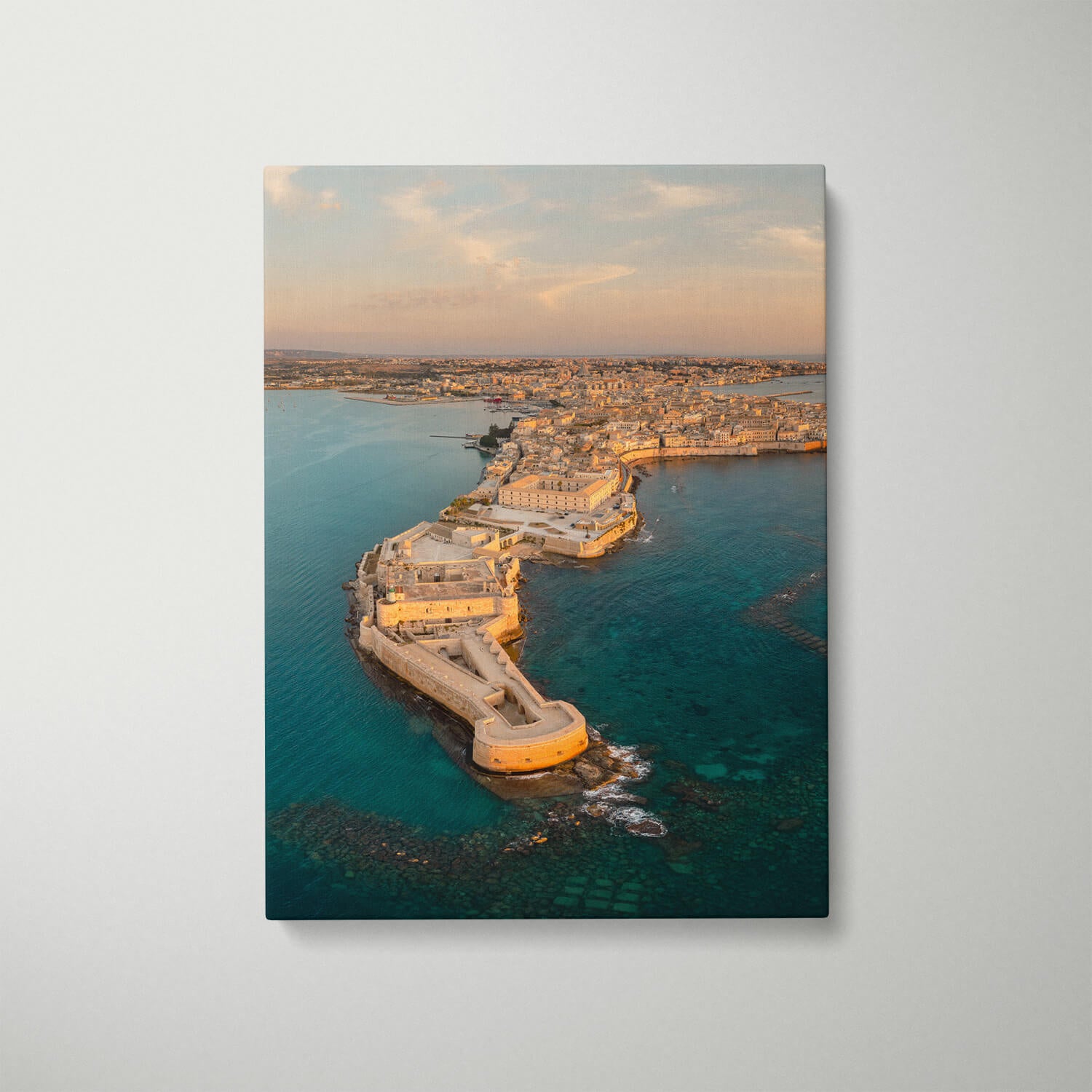 Sunrise in Syracuse Art Print