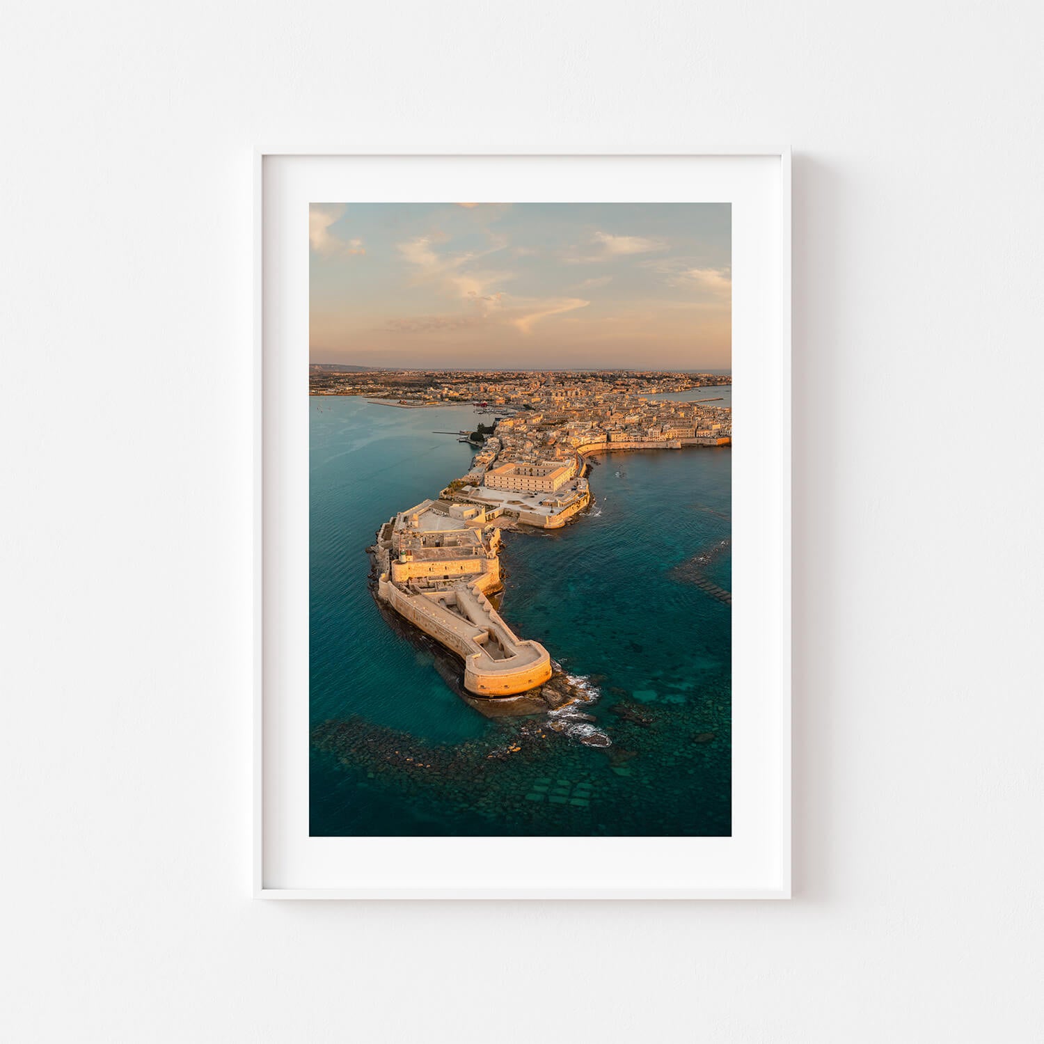 Sunrise in Syracuse Art Print