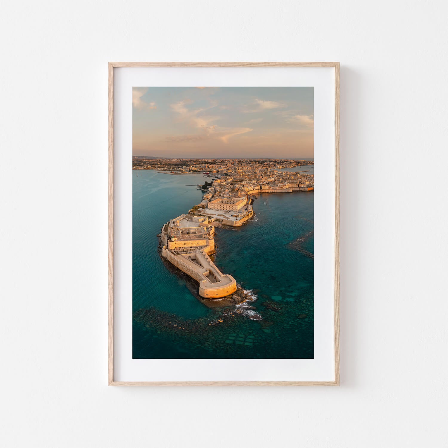 Sunrise in Syracuse Art Print