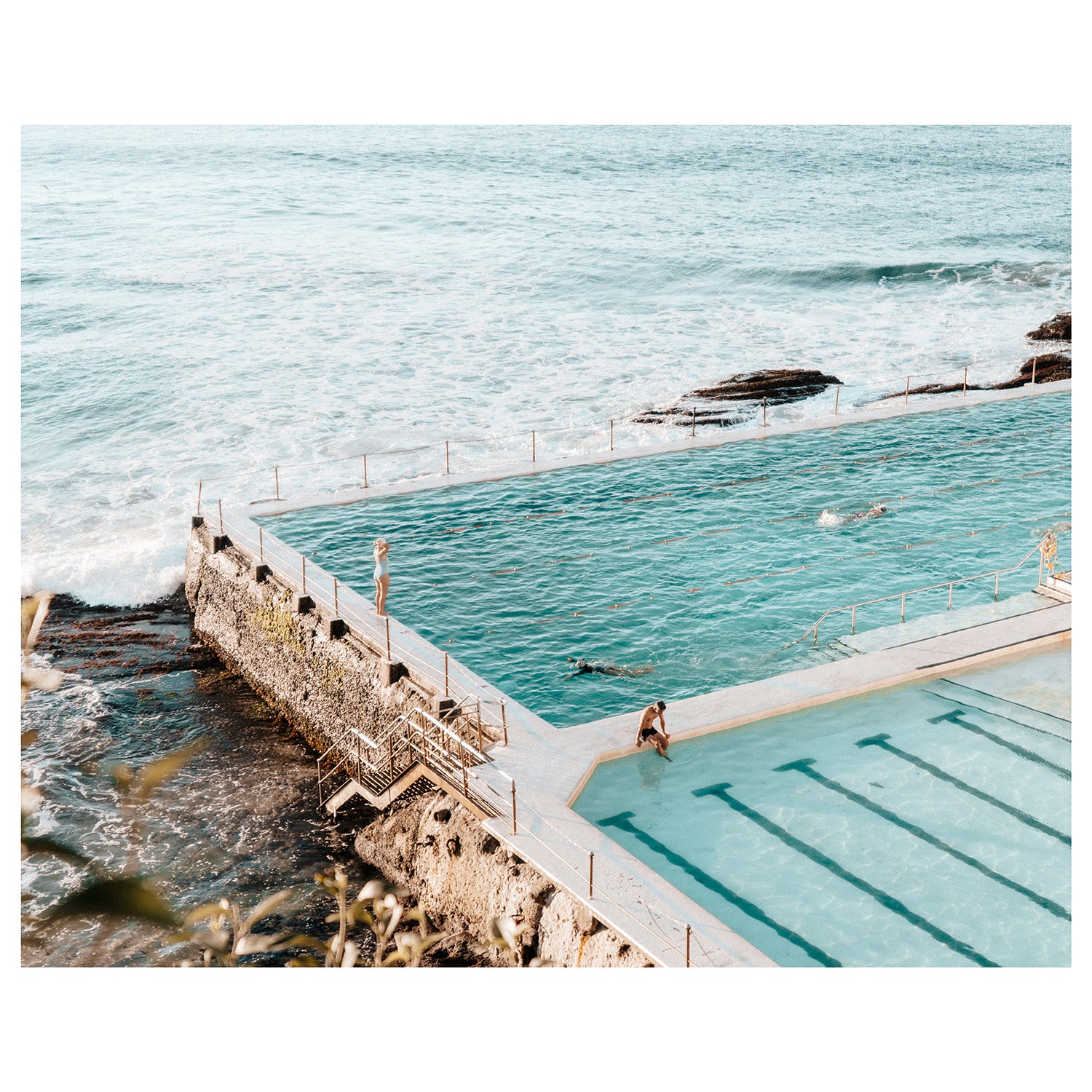 Sunrise Laps Art Print