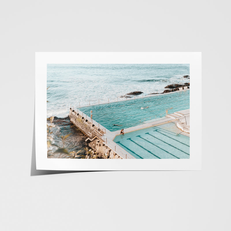 Sunrise Laps Art Print