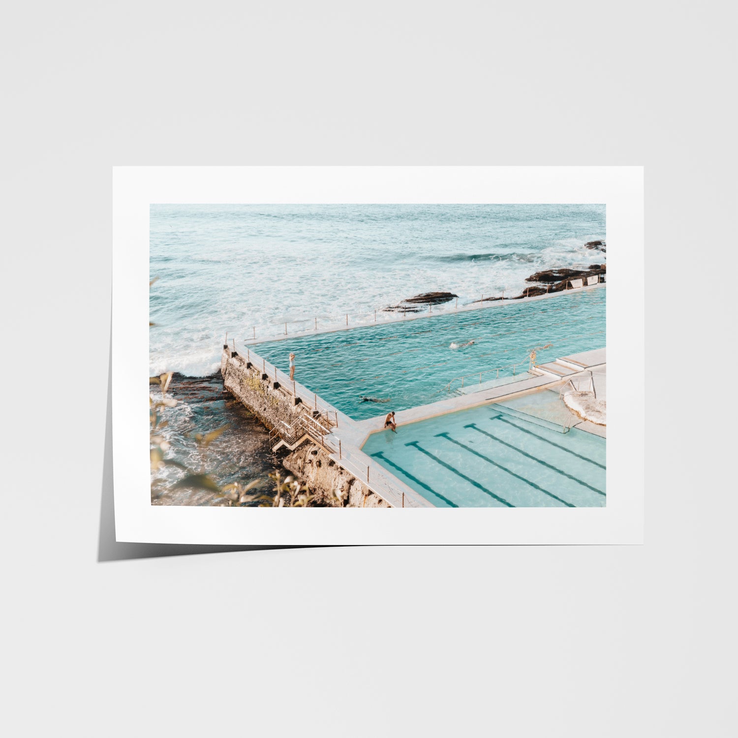 Sunrise Laps Art Print