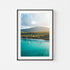 Lizard Island sunrise seascape in black frame - tropical coastal photography wall art