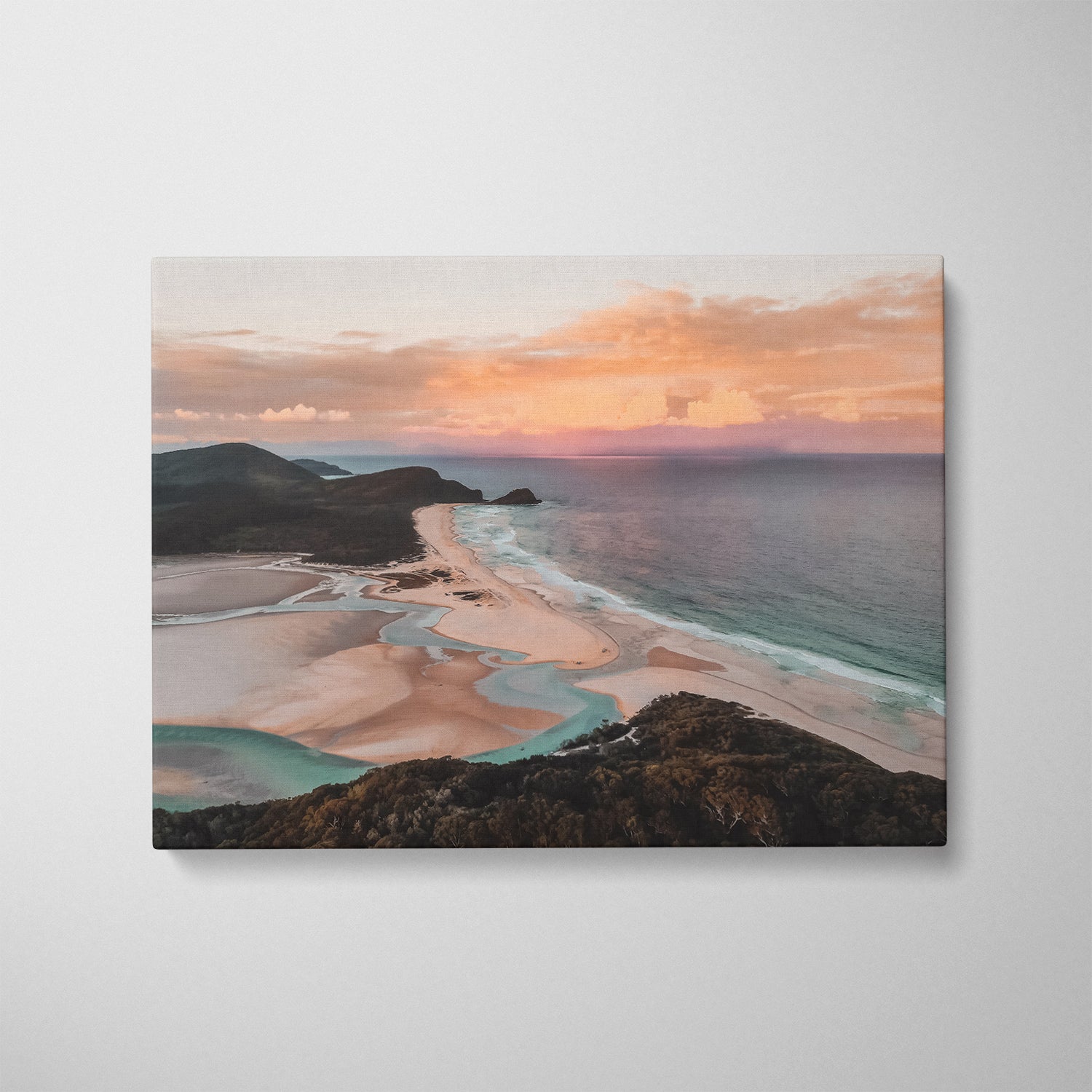 Sunset over Cellito Art Print - Through Our Lens