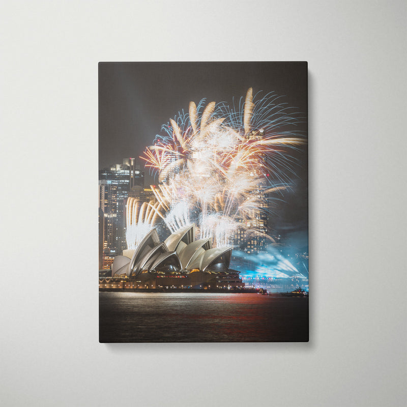 Sydney Sparkles Art Print