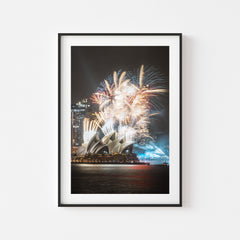 Sydney Sparkles Art Print