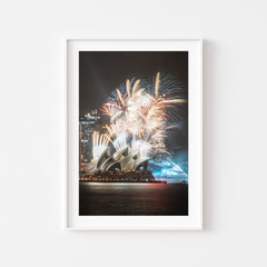 Sydney Sparkles Art Print