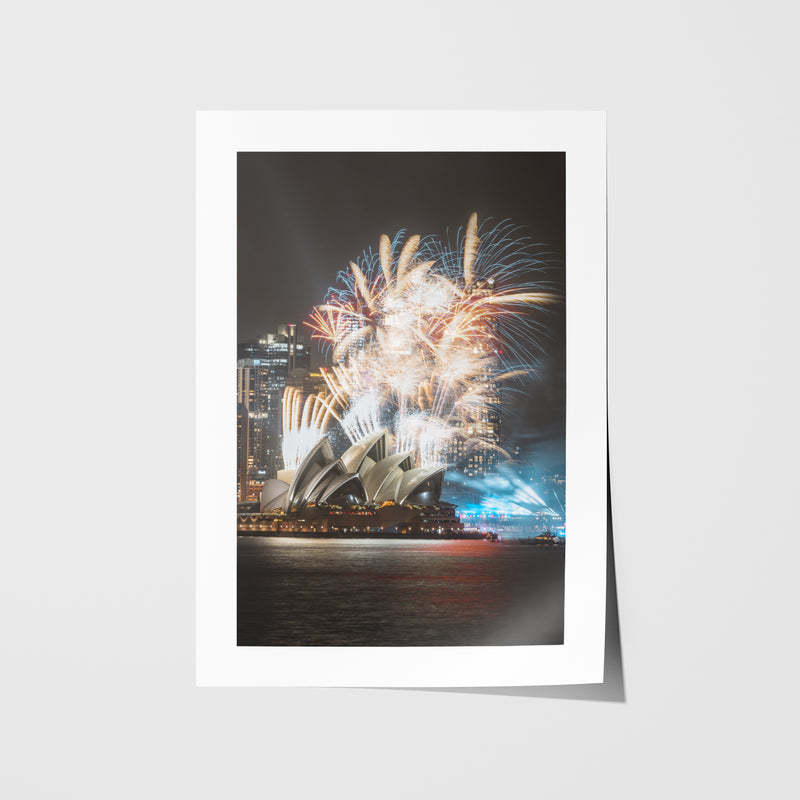 Sydney Sparkles Art Print