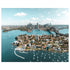 Sydney Harbour Bridge aerial city view - unframed coastal photography wall art