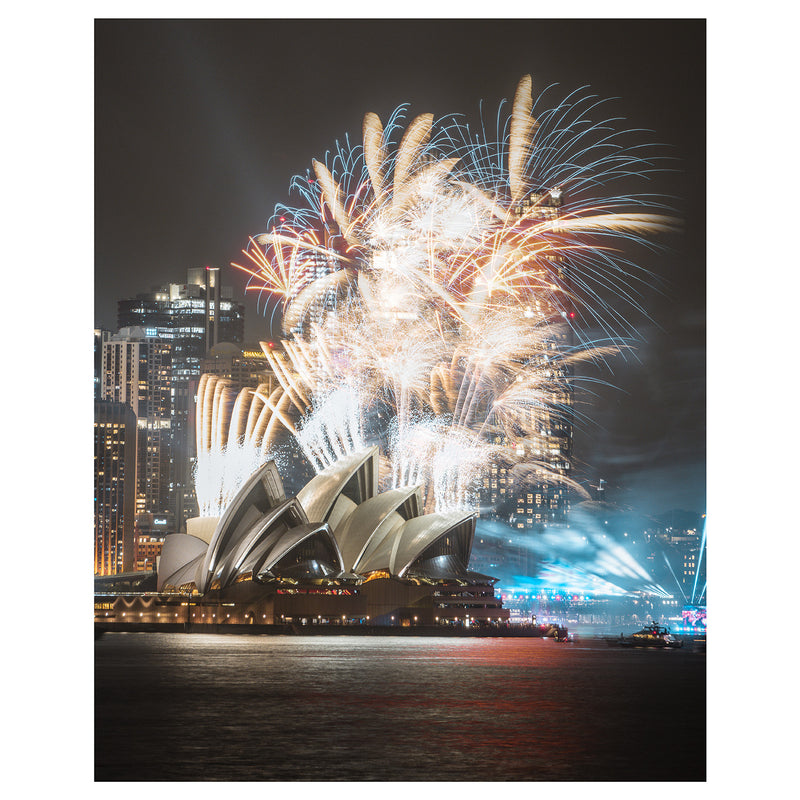 Sydney Sparkles Art Print