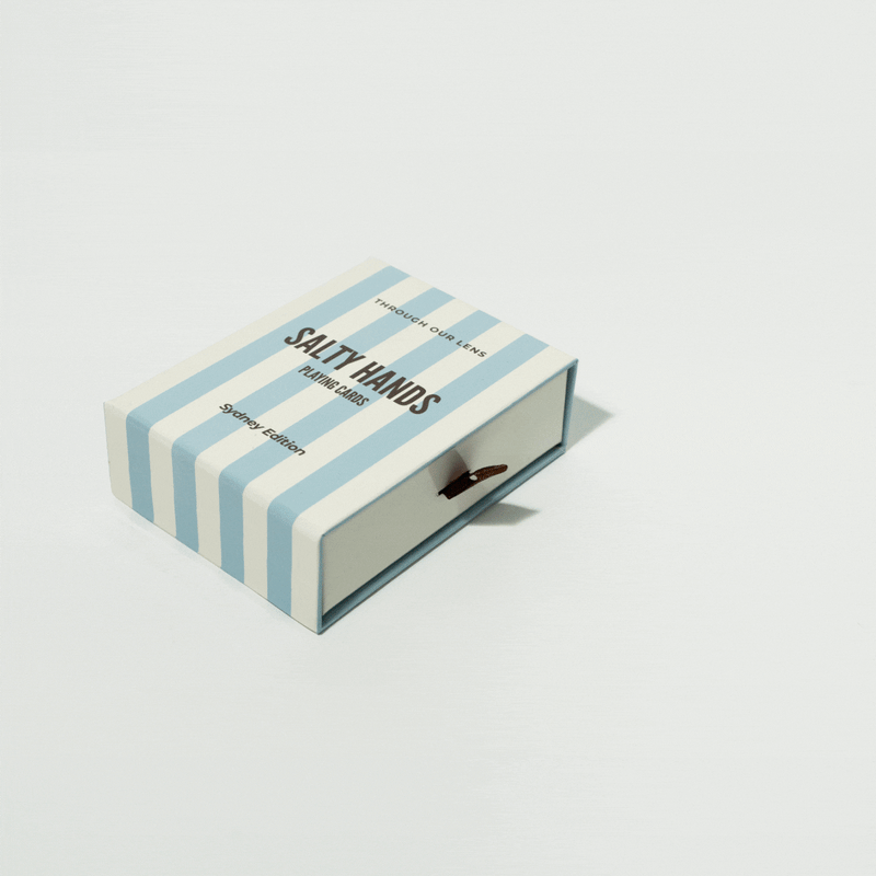 Salty Hands Playing Cards - Through Our Lens