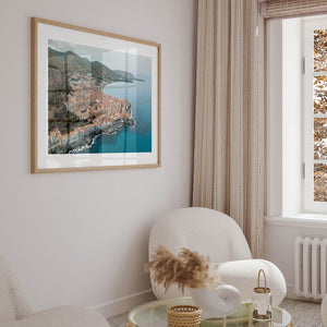 Seaside Village Art Print - Through Our Lens