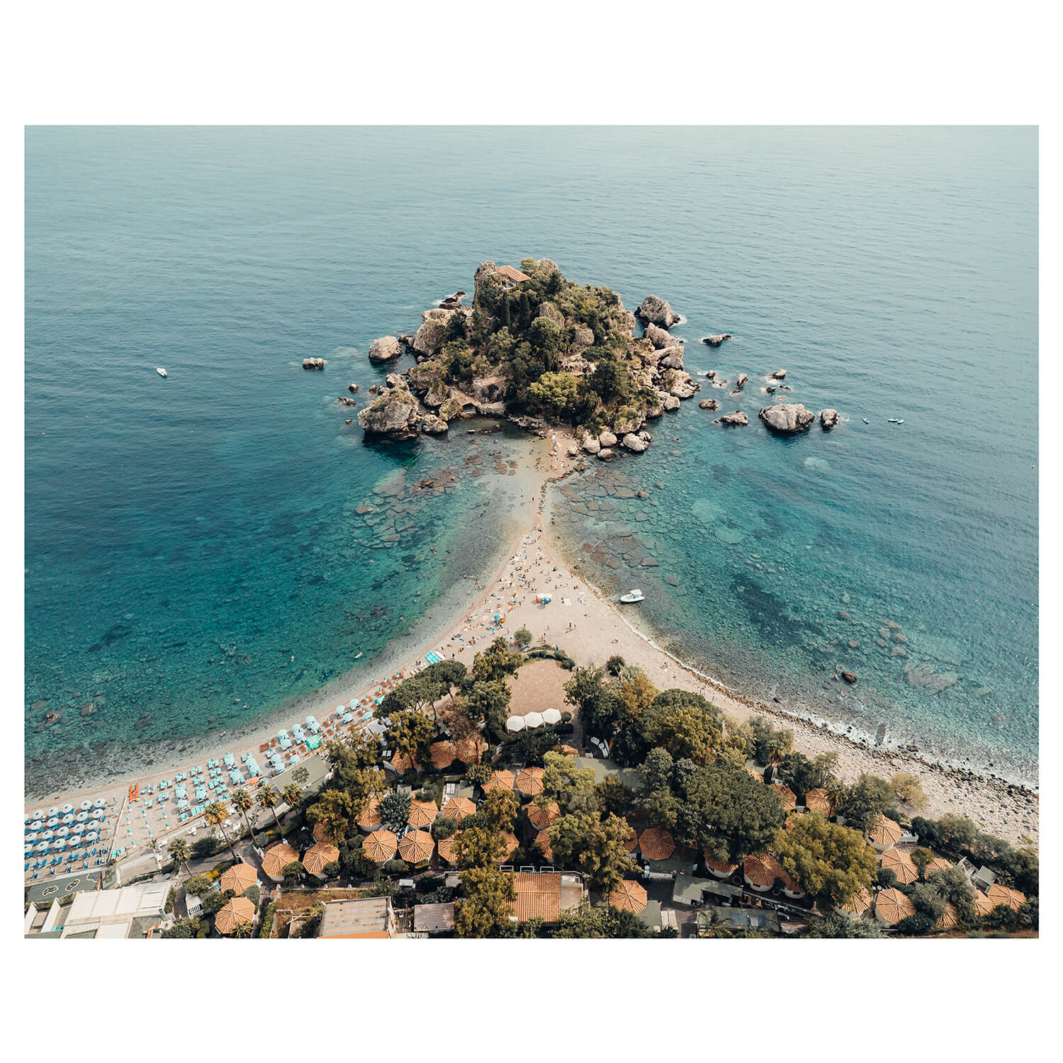 Sicily Split Art Print