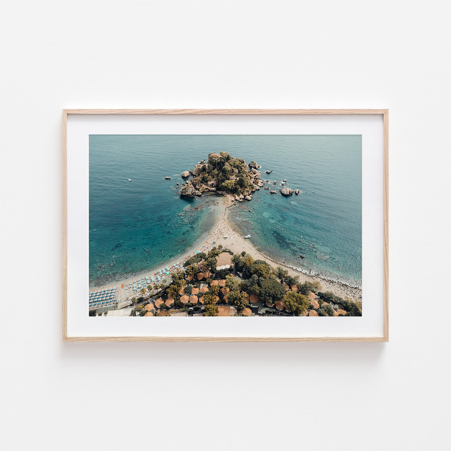 Sicily Split Art Print