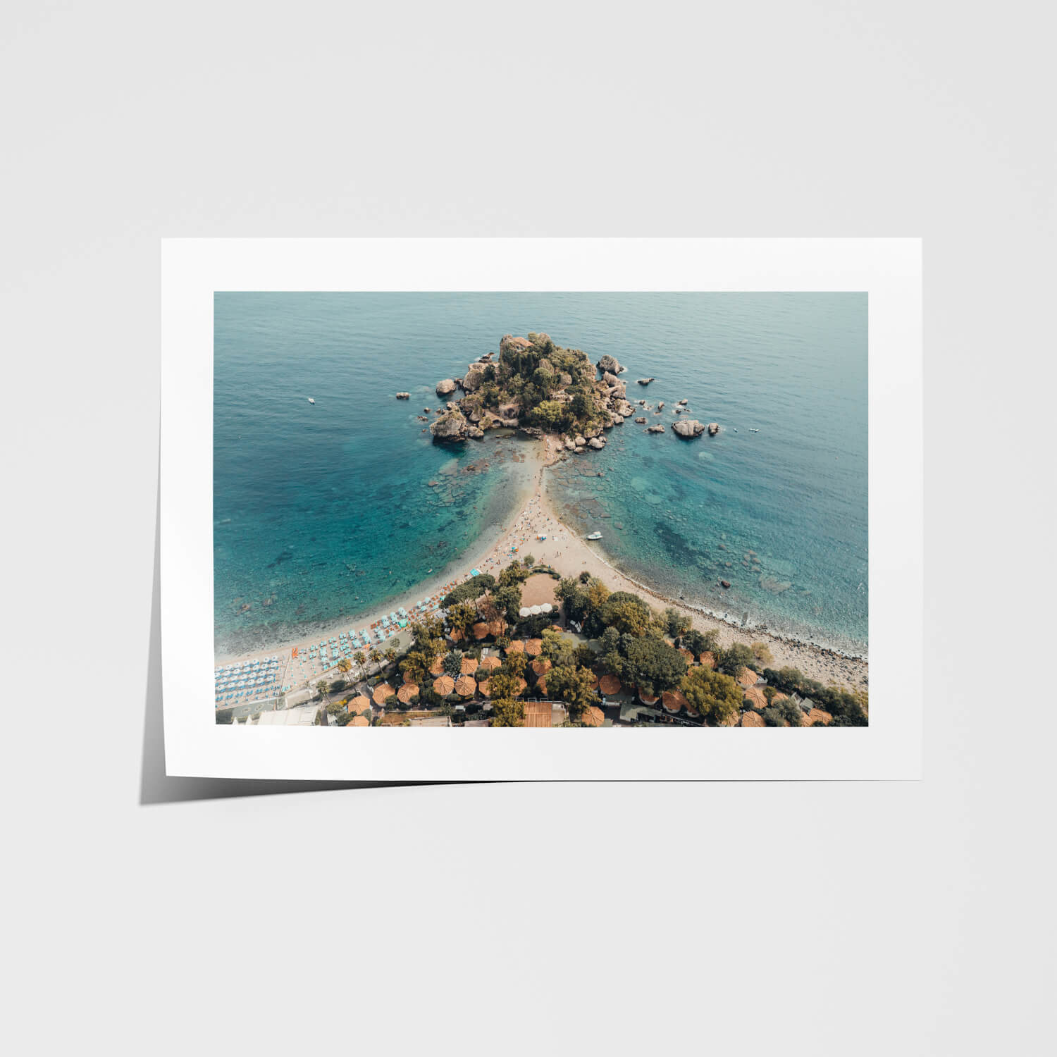 Sicily Split Art Print