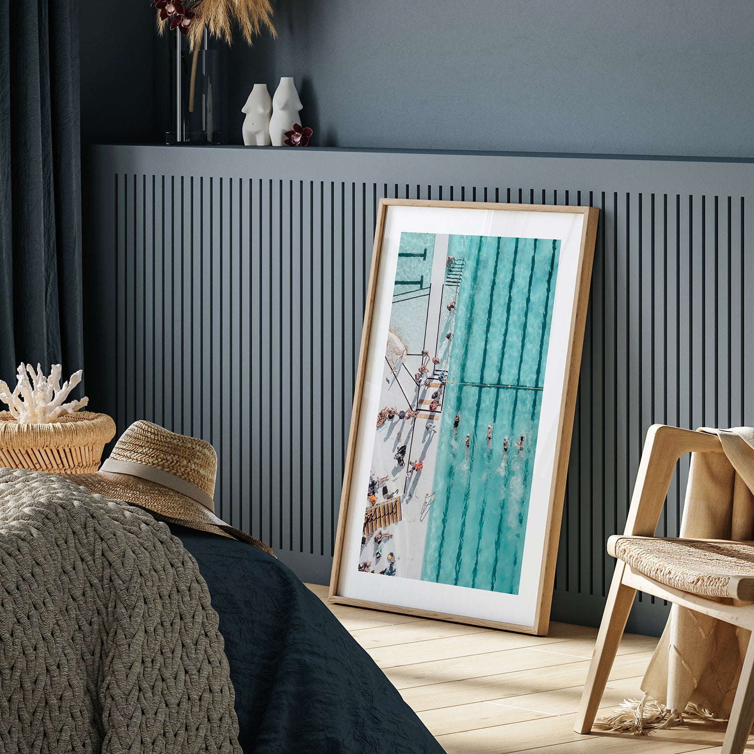 Sundays at Icebergs Art Print