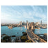 Sydney Harbour City Scape View with bridge and opera house