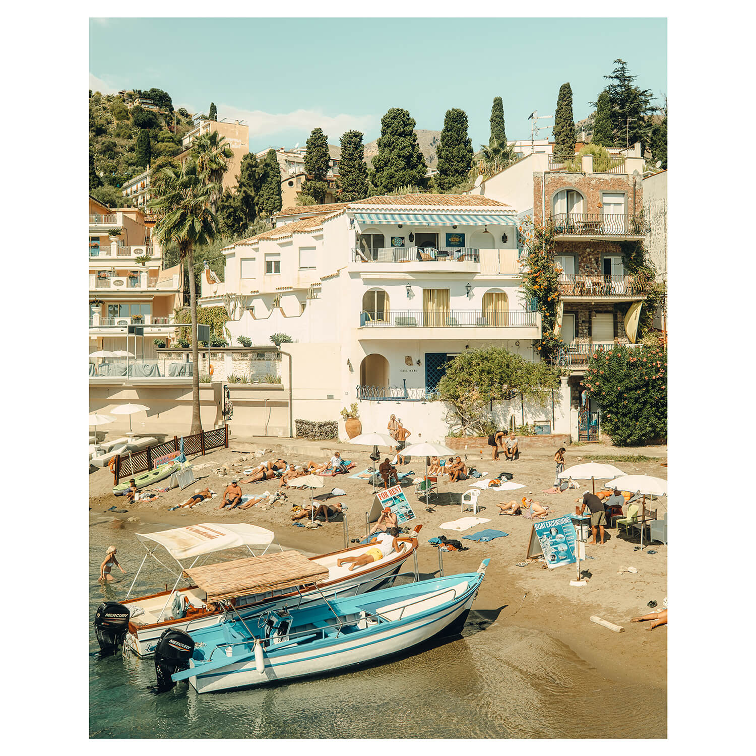 Taormina Excursions Art Print